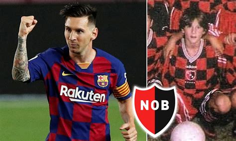 messi newell's old boy stats